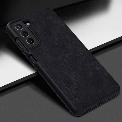 Kup Nillkin Samsung Tasche QIN Galaxy S21 FE Schwarz - NLK248BLK - {ean13} - Sklep Home Screen