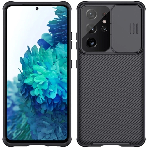Kup Etui Nillkin CamShield Pro Samsung Galaxy S21 Ultra Fekete - NLK231BLK - {ean13} - Sklep Home Screen