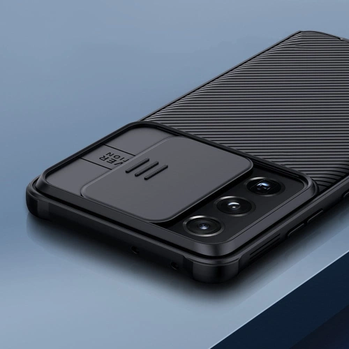 Kup Nillkin Samsung Tasche CamShield Pro Galaxy S21 Ultra Schwarz - NLK231BLK - {ean13} - Sklep Home Screen
