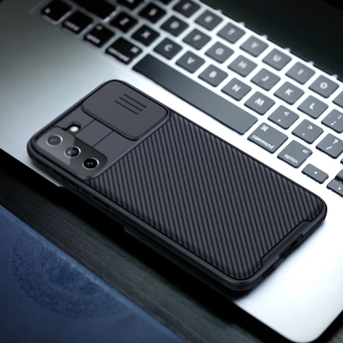 Kup Etui Nillkin CamShield Pro Samsung Galaxy S21+ Plus Fekete - NLK230BLK - {ean13} - Sklep Home Screen