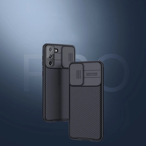 Kup Etui Nillkin CamShield Pro Samsung Galaxy S21+ Plus Fekete - NLK230BLK - {ean13} - Sklep Home Screen