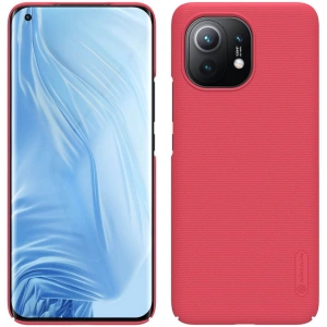 Kup Etui Nillkin Super Frosted Shield Xiaomi Mi 11 Roșu Strălucitor - NLK220RED - {ean13} - Sklep Home Screen