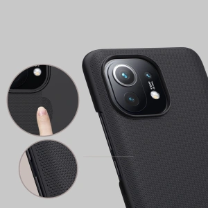 Kup Etui Nillkin Super Frosted Shield Xiaomi Mi 11 Fekete - NLK219BLK - {ean13} - Sklep Home Screen