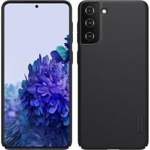 Kup Etui Nillkin Super Frosted Shield Samsung Galaxy S21+ Plus Negru - NLK218BLK - {ean13} - Sklep Home Screen