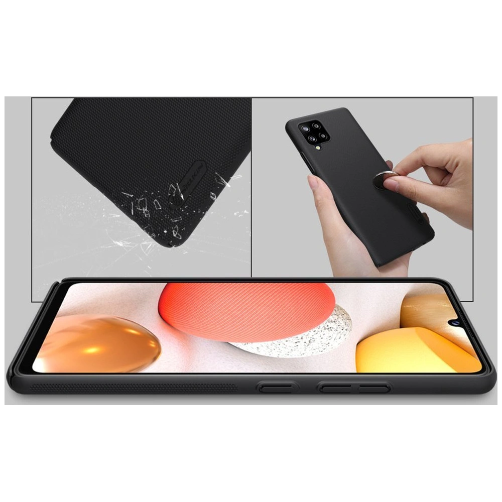 Etui Nillkin Super Frosted Shield Samsung Galaxy A42 5G Black