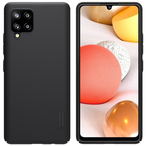 Kup Etui Nillkin Super Frosted Shield Samsung Galaxy A42 5G Fekete - NLK215BLK - {ean13} - Sklep Home Screen