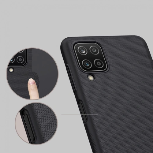 Kup Etui Nillkin Super Frosted Shield Samsung Galaxy A12 Black - NLK214BLK - {ean13} - Sklep Home Screen