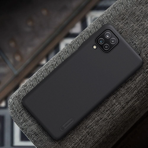 Kup Etui Nillkin Super Frosted Shield Samsung Galaxy A12 Black - NLK214BLK - {ean13} - Sklep Home Screen