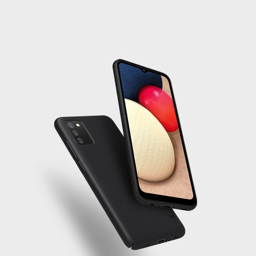 Buy Nillkin Super Frosted Shield Samsung Galaxy A02s Black - NLK213BLK - {ean13} - Home Screen Store Europe