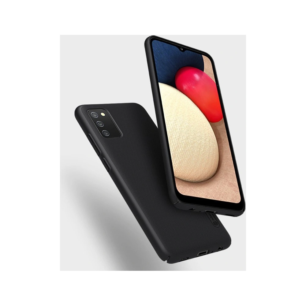 Etui Nillkin Super Frosted Shield Samsung Galaxy A02s Black