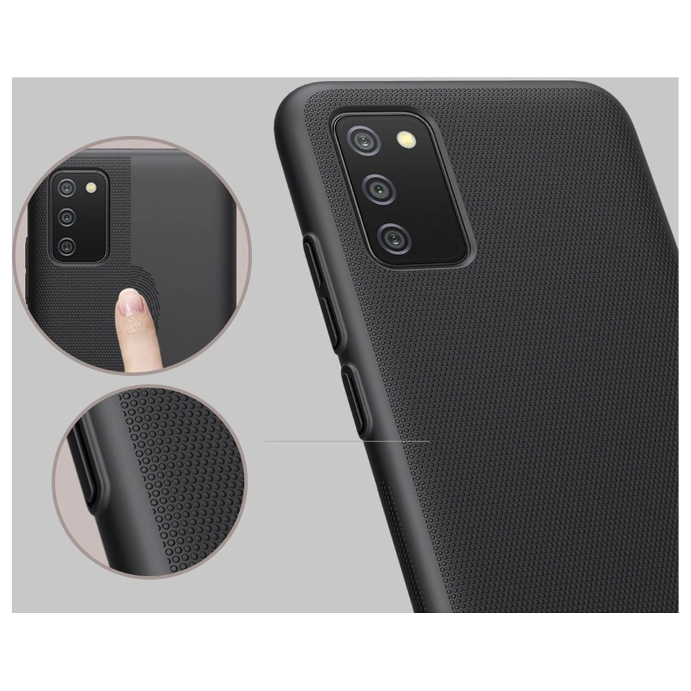 Etui Nillkin Super Frosted Shield Samsung Galaxy A02s Black