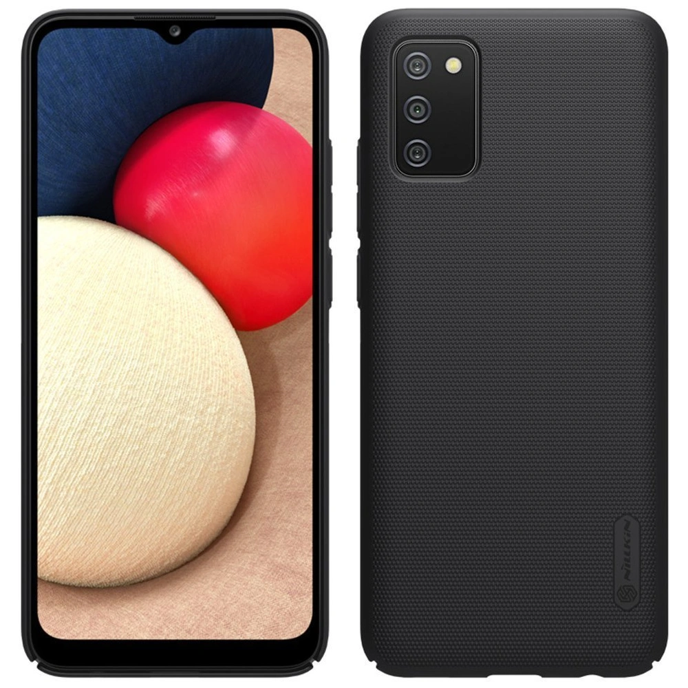 Etui Nillkin Super Frosted Shield Samsung Galaxy A02s Black