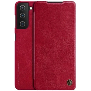 Kup Etui Nillkin QIN Samsung Galaxy S21 Roșu - NLK211RED - {ean13} - Sklep Home Screen