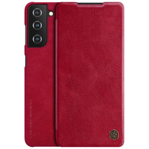 Kup Etui Nillkin QIN Samsung Galaxy S21 Červená - NLK211RED - {ean13} - Sklep Home Screen