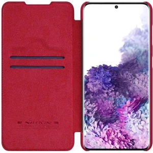 Kup Etui Nillkin QIN Samsung Galaxy S21 Roșu - NLK211RED - {ean13} - Sklep Home Screen