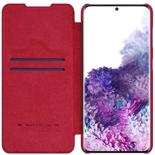 Kup Etui Nillkin QIN Samsung Galaxy S21 Červená - NLK211RED - {ean13} - Sklep Home Screen