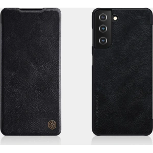 Kup Etui Nillkin QIN Samsung Galaxy S21 Negru - NLK210BLK - {ean13} - Sklep Home Screen