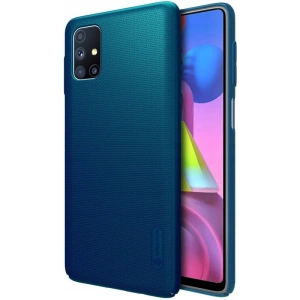 Kup Etui Nillkin Super Frosted Shield Samsung Galaxy M51 Peacock Blue - NLK202BLU - {ean13} - Sklep Home Screen