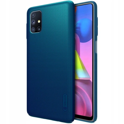 Kup Etui Nillkin Super Frosted Shield Samsung Galaxy M51 Peacock Blue - NLK202BLU - {ean13} - Sklep Home Screen