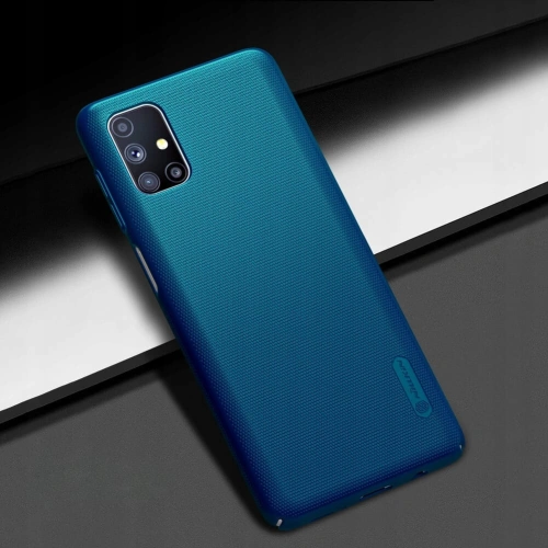Kup Etui Nillkin Super Frosted Shield Samsung Galaxy M51 Peacock Blue - NLK202BLU - {ean13} - Sklep Home Screen