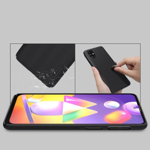 Kup Etui Nillkin Super Frosted Shield Samsung Galaxy M31s Fekete - NLK200BLK - {ean13} - Sklep Home Screen