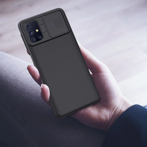 Kup Etui Nillkin CamShield Samsung Galaxy M31s Negru - NLK191BLK - {ean13} - Sklep Home Screen