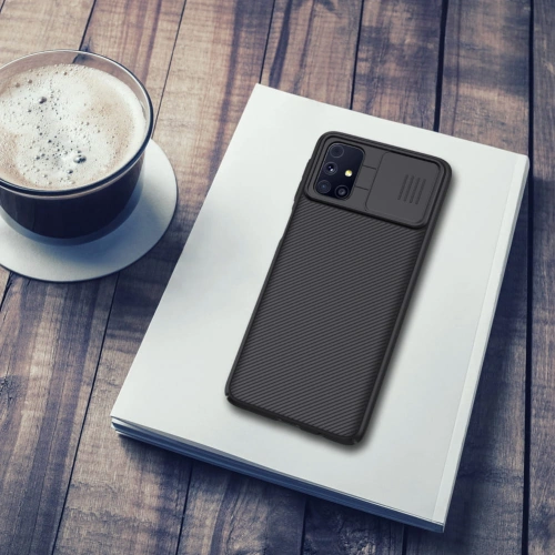 Kup Etui Nillkin CamShield Samsung Galaxy M31s Negru - NLK191BLK - {ean13} - Sklep Home Screen