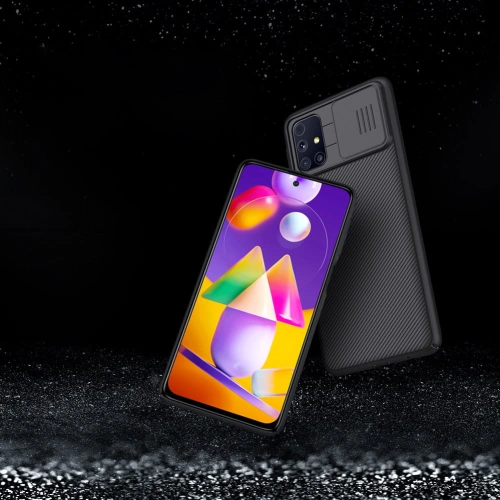 Kup Etui Nillkin CamShield Samsung Galaxy M31s Negru - NLK191BLK - {ean13} - Sklep Home Screen