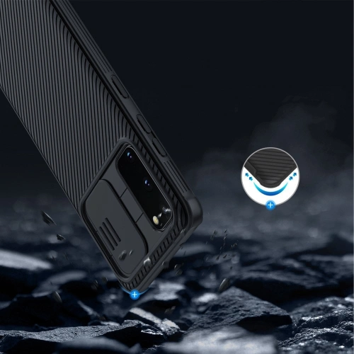 Kup Etui Nillkin CamShield Pro Samsung Galaxy S20 Fekete - NLK185BLK - {ean13} - Sklep Home Screen