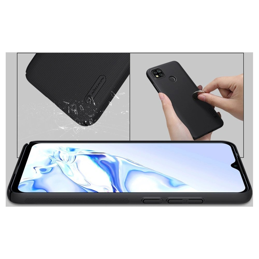 Etui Nillkin Super Frosted Shield Redmi 9c Black
