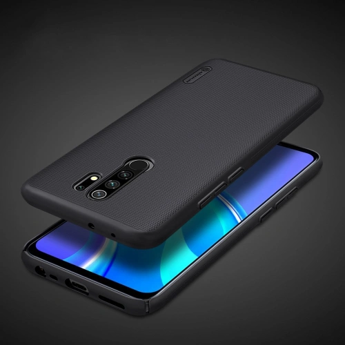 Kup Etui Nillkin Super Frosted Shield Redmi 9/9 Prime Fekete - NLK178BLK - {ean13} - Sklep Home Screen