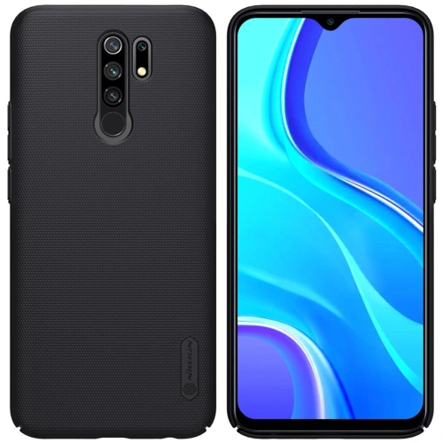 Kup Etui Nillkin Super Frosted Shield Redmi 9/9 Prime Fekete - NLK178BLK - {ean13} - Sklep Home Screen
