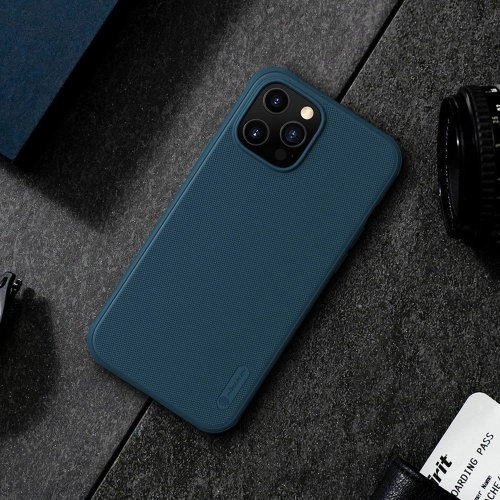 Kup Nillkin Apple Tasche Super Frosted Shield Pro iPhone 12 Pro Max Peacock Blue - NLK174BLU - {ean13} - Sklep Home Screen