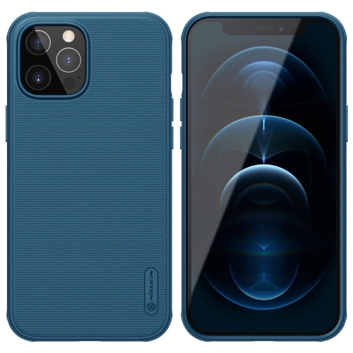 Kup Etui Nillkin Super Frosted Shield Pro Apple iPhone 12 Pro Max Peacock Blue - NLK174BLU - {ean13} - Sklep Home Screen