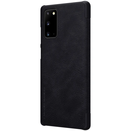 Kup Etui Nillkin QIN Samsung Galaxy Note 20 Black - NLK169BLK - {ean13} - Sklep Home Screen