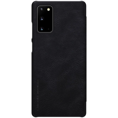 Kup Nillkin Samsung Tasche QIN Galaxy Note 20 Schwarz - NLK169BLK - {ean13} - Sklep Home Screen