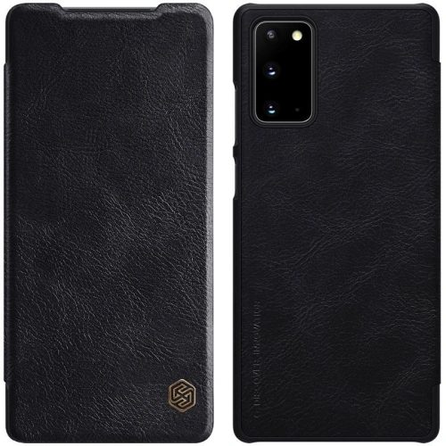 Kup Etui Nillkin QIN Samsung Galaxy Note 20 Fekete - NLK169BLK - {ean13} - Sklep Home Screen