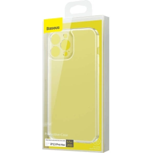 Etui Baseus Frosted Glass Apple iPhone 13 Pro Max (przezroczyste)