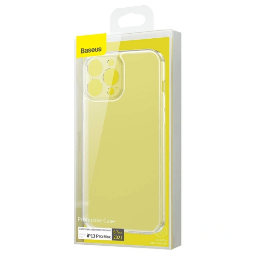 Kup Etui Baseus Frosted Glass Apple iPhone 13 Pro Max (przezroczyste) - BSU2950CL - {ean13} - Sklep Home Screen
