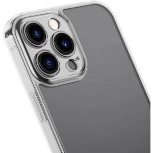 Etui Baseus Frosted Glass Apple iPhone 13 Pro Max (przezroczyste)