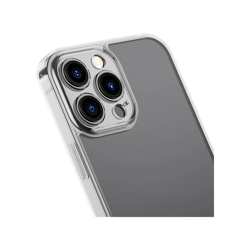 Etui Baseus Frosted Glass Apple iPhone 13 Pro Max (przezroczyste)