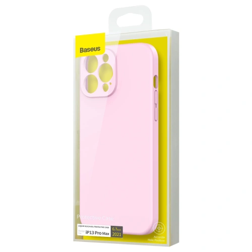 Kup Etui Baseus Liquid Silica Apple iPhone 13 Pro Max (Roz) - BSU2952PNK - {ean13} - Sklep Home Screen