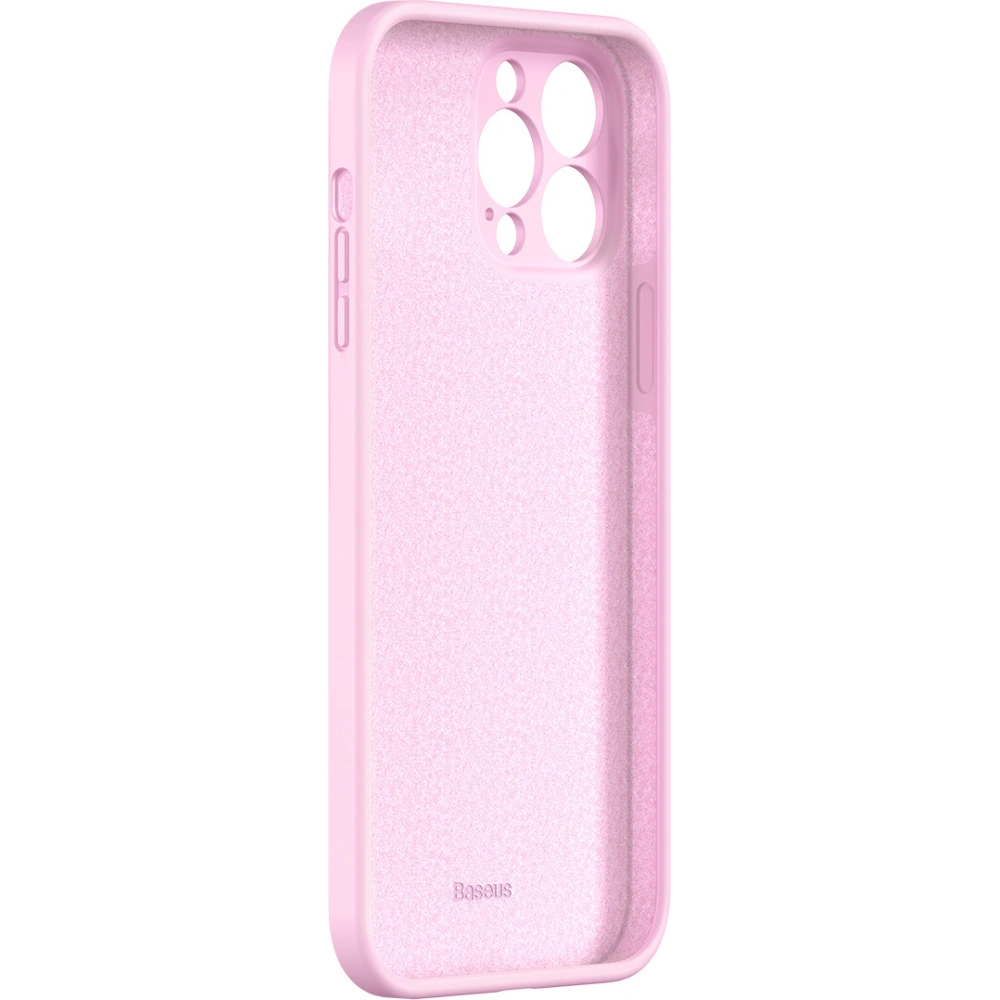 Etui Baseus Liquid Silica Apple iPhone 13 Pro (Różowy)