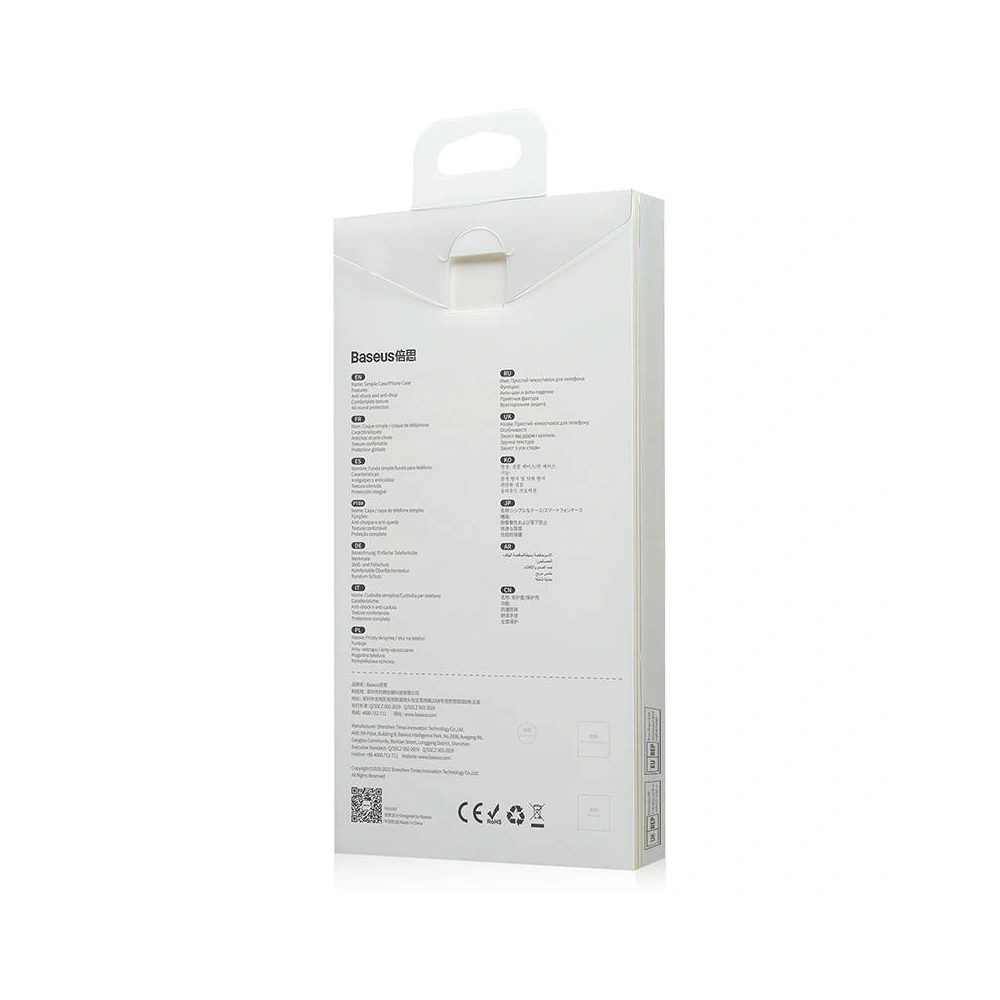 Etui Baseus Liquid Silica Apple iPhone 13 Pro (niebieski)