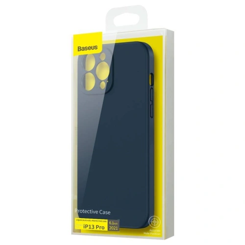 Kup Etui Baseus Liquid Silica Apple iPhone 13 Pro (albastru) - BSU2956BLU - {ean13} - Sklep Home Screen
