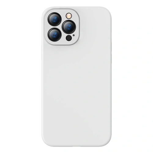 Kup Baseus Apple Hülle Liquid Silica iPhone 13 Pro (Weiß) - BSU2958WHT - {ean13} - Sklep Home Screen