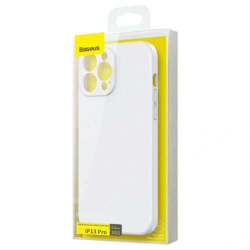 Kup Etui Baseus Liquid Silica Apple iPhone 13 Pro (Fehér) - BSU2958WHT - {ean13} - Sklep Home Screen