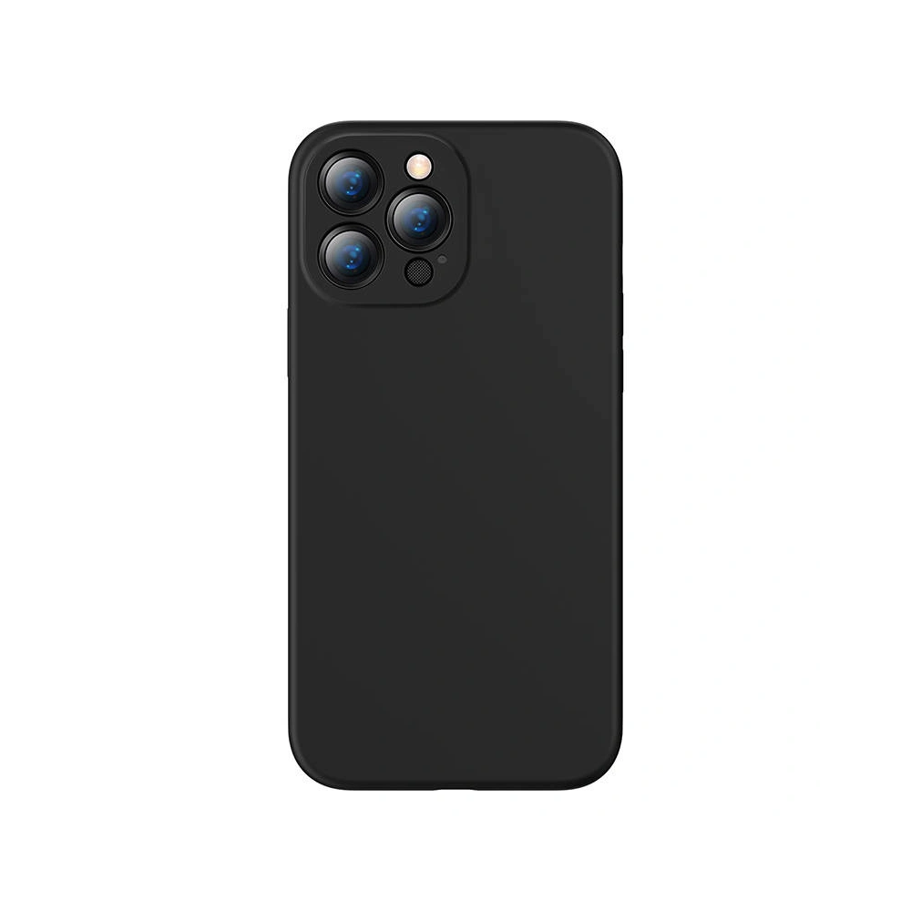 Etui Baseus Liquid Silica Apple iPhone 13 Pro (Czarny)