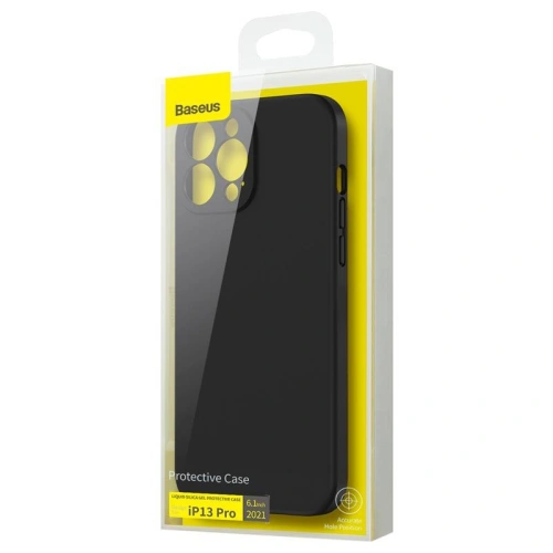 Kup Etui Baseus Liquid Silica Apple iPhone 13 Pro (Fekete) - BSU2961BLK - {ean13} - Sklep Home Screen
