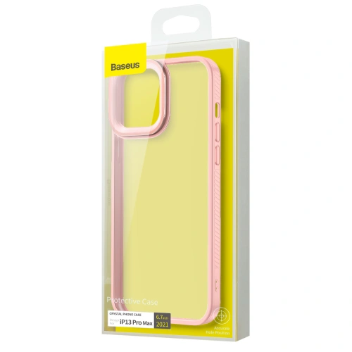 Buy Baseus Crystal Apple iPhone 13 Pro Max (pink) - BSU2962PNK - {ean13} - Home Screen Store Europe